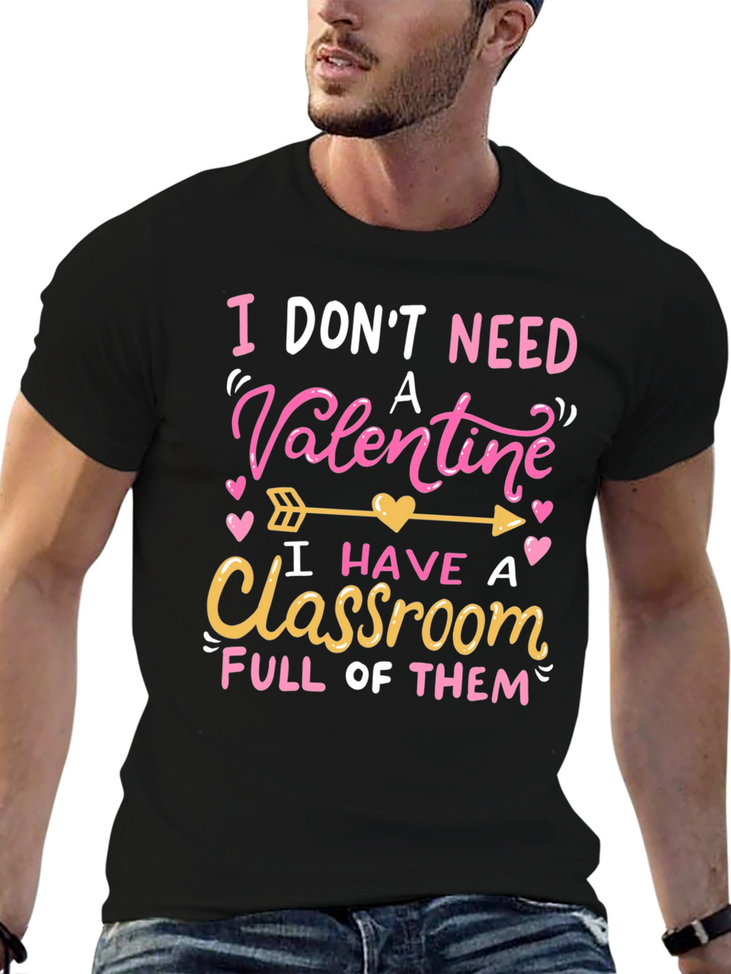 Valentines Day Teacher T-Shirt