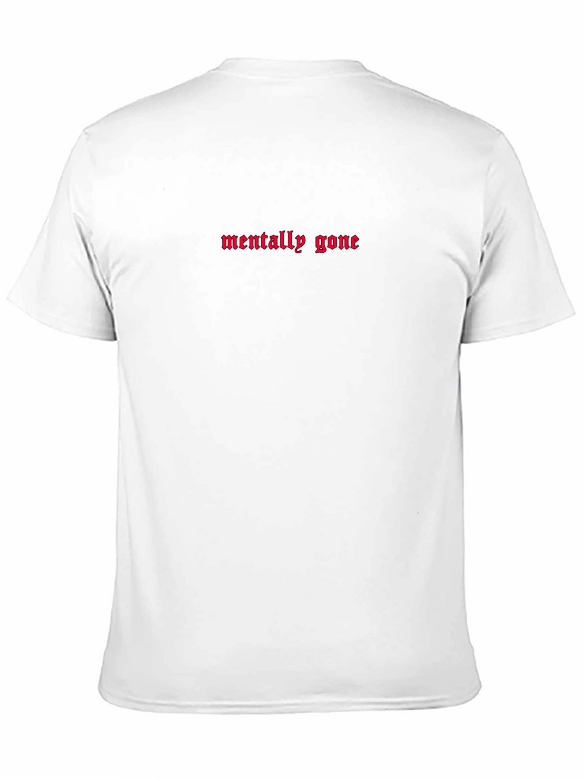 Mentally Gone Graphic Tee - Black