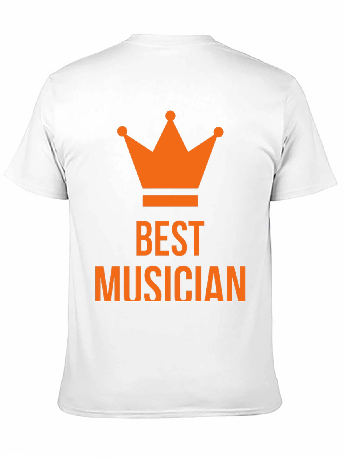 Best Musician Crown T-Shirt - Black