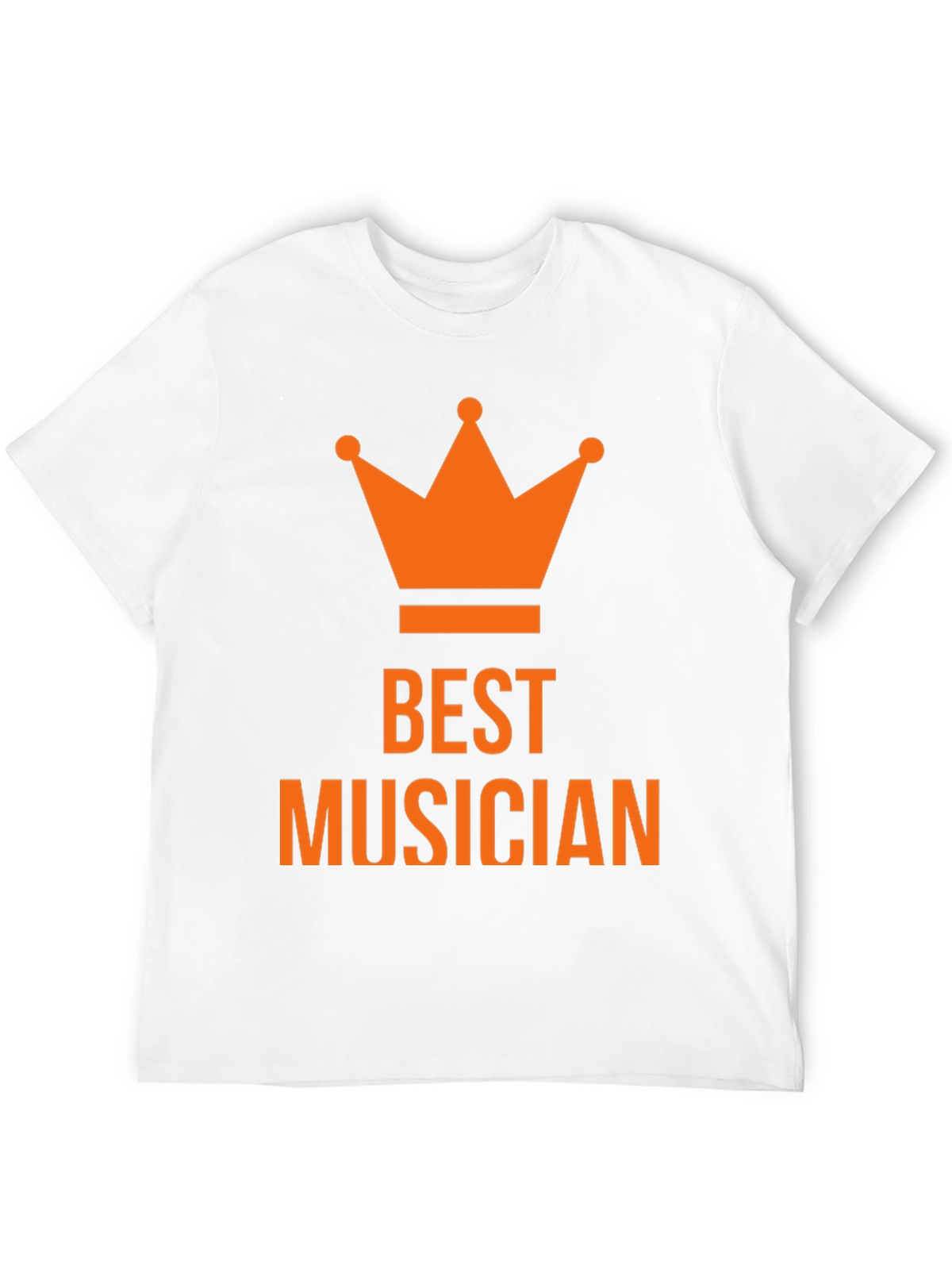 Best Musician Crown T-Shirt - Black