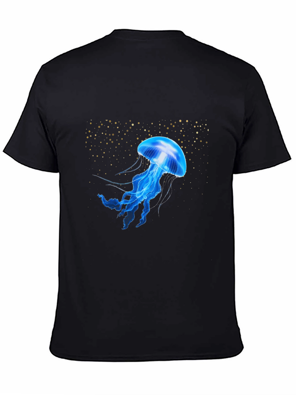 Jellyfish Graphic Black Tee