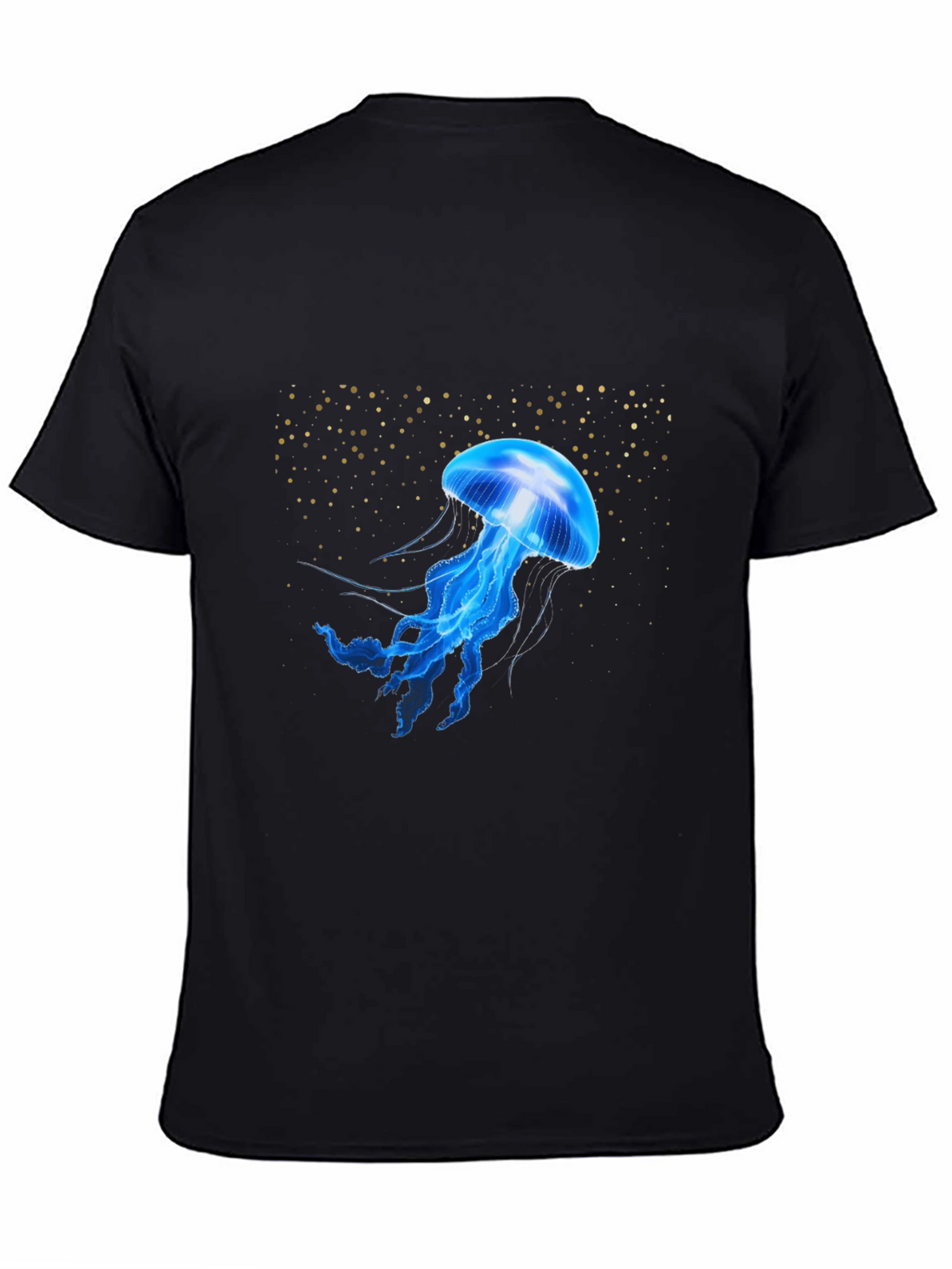 Jellyfish Graphic Black Tee