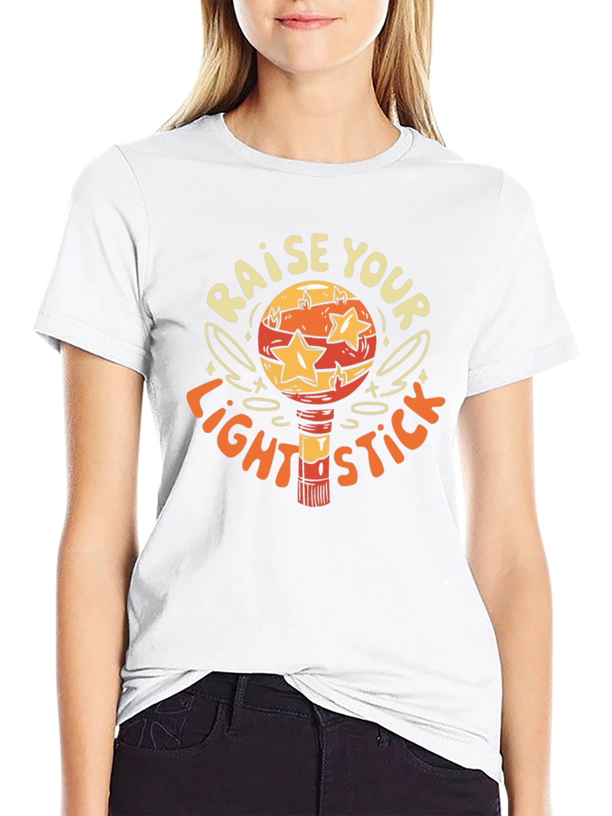 Raise Your Light Stick Graphic Tee