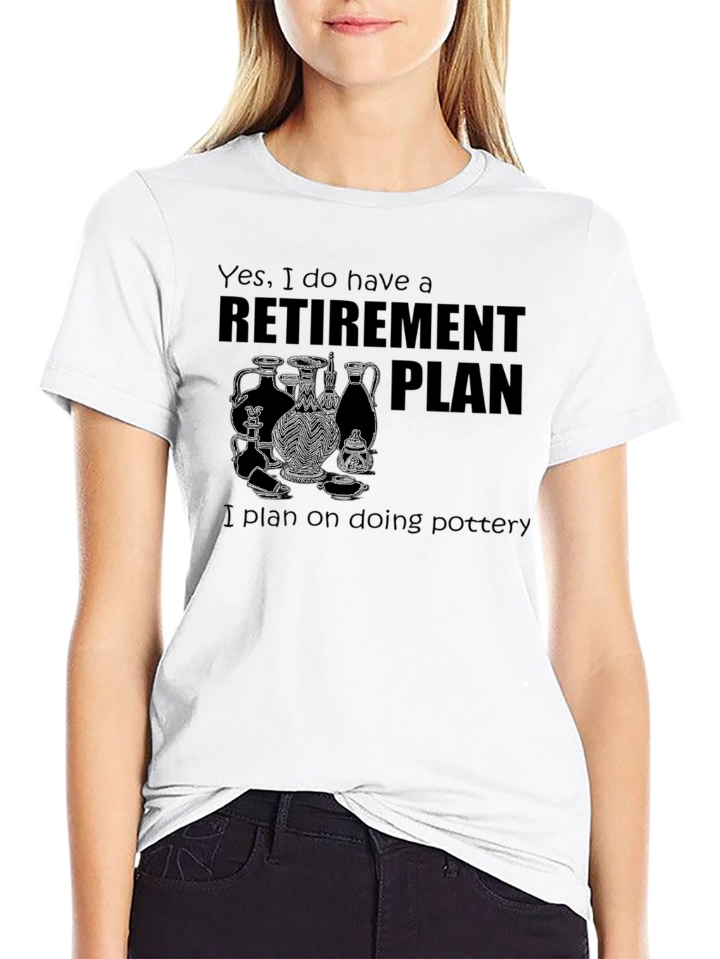 Retirement Plan Pottery T-Shirt