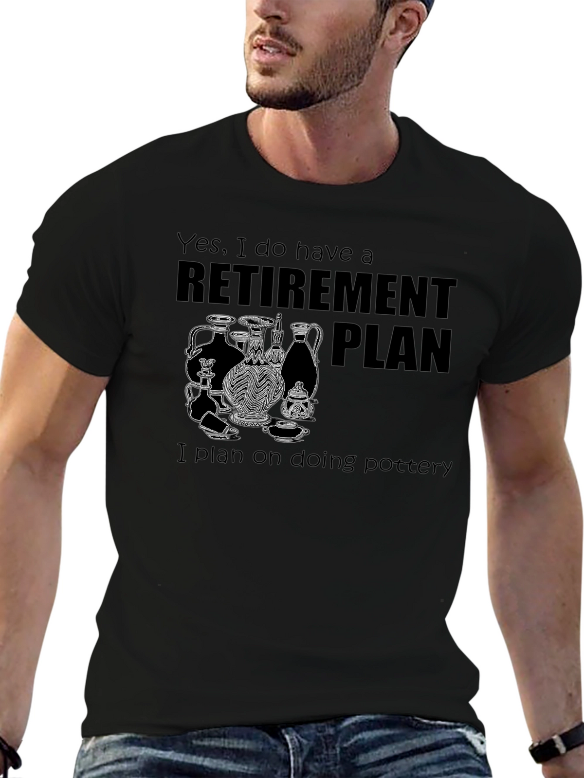 Retirement Plan Pottery T-Shirt