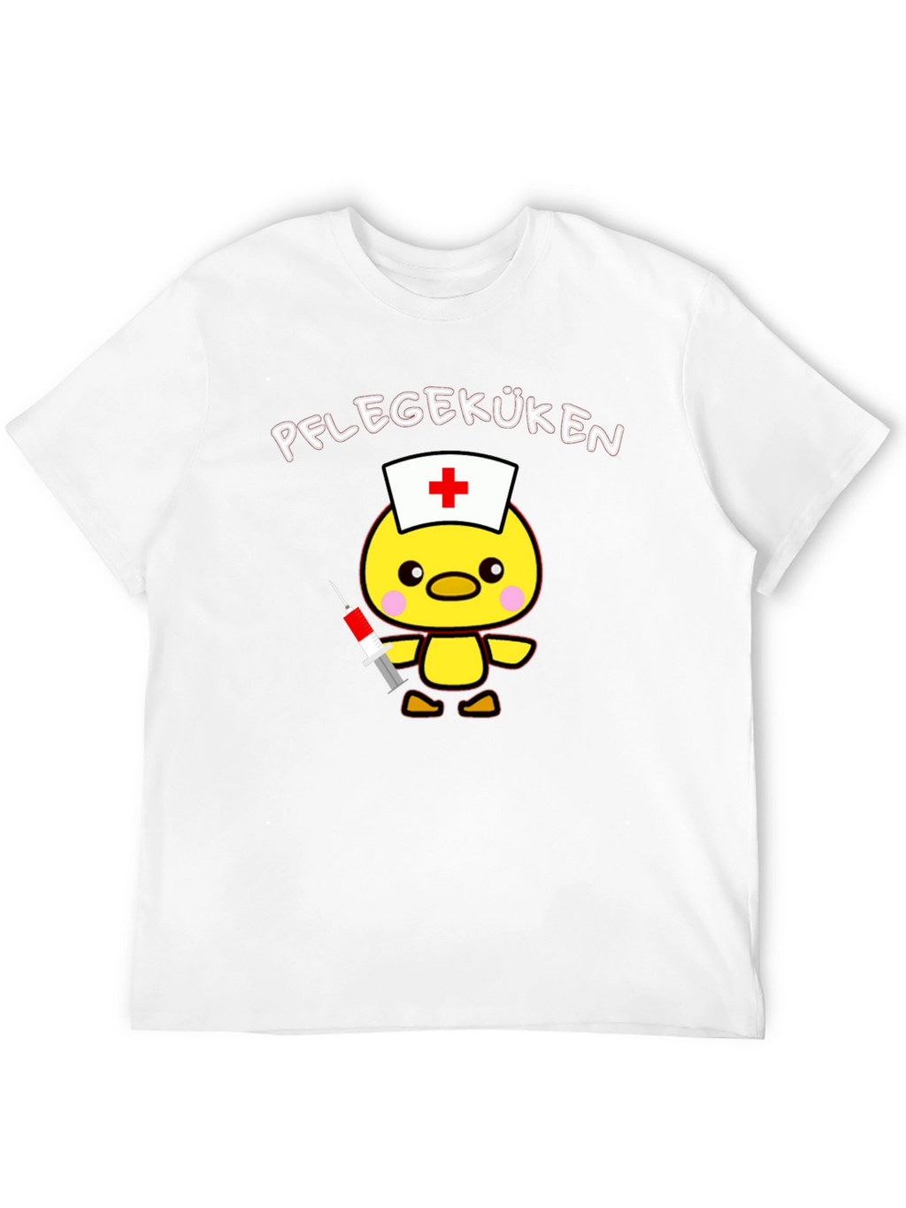 Nurse Chick T-Shirt - Caregiver Cute Cartoon Tee
