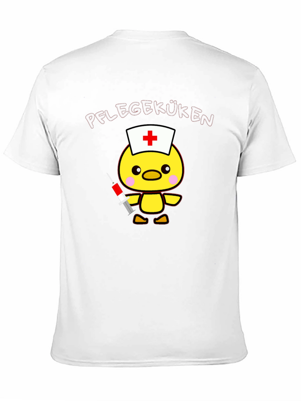 Nurse Chick T-Shirt - Caregiver Cute Cartoon Tee