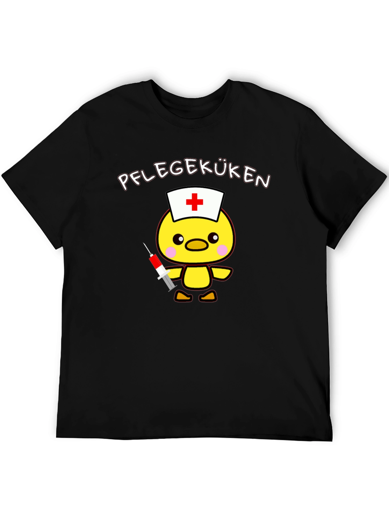 Nurse Chick T-Shirt - Caregiver Cute Cartoon Tee