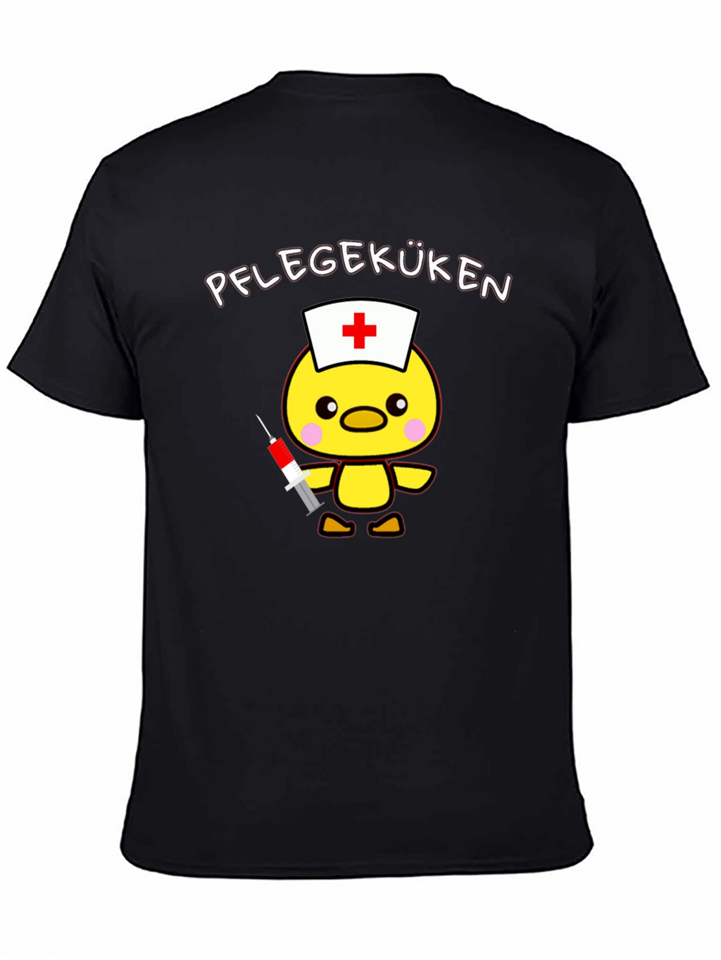 Nurse Chick T-Shirt - Caregiver Cute Cartoon Tee