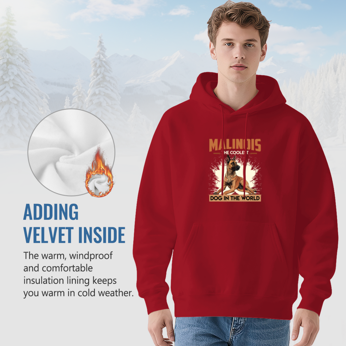 Belgian Malinois Lover Hoodie