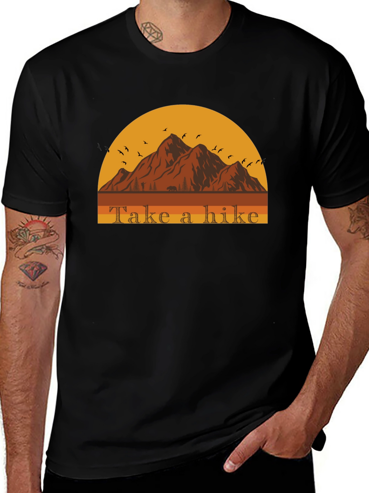 Take a Hike Mountain T-Shirt - Adventure Ready