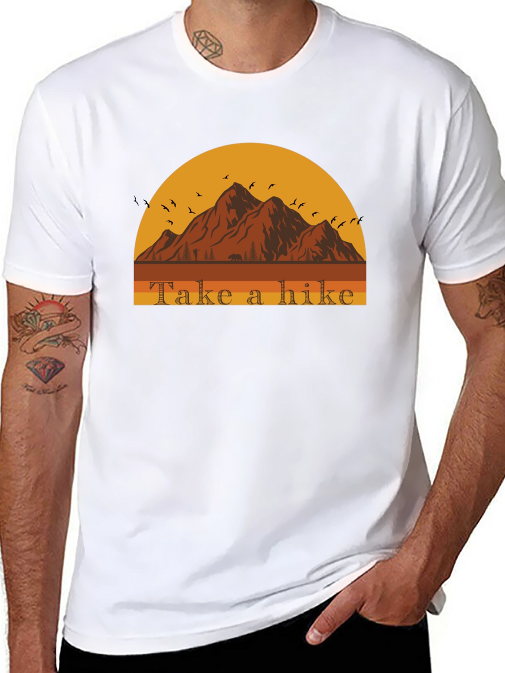 Take a Hike Mountain T-Shirt - Adventure Ready