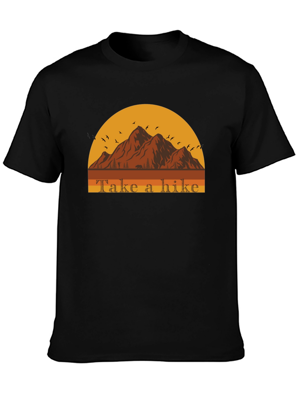 Take a Hike Mountain T-Shirt - Adventure Ready