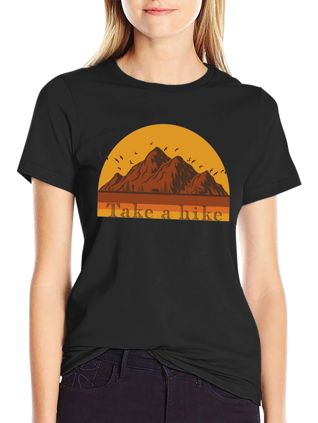 Take a Hike Mountain T-Shirt - Adventure Ready