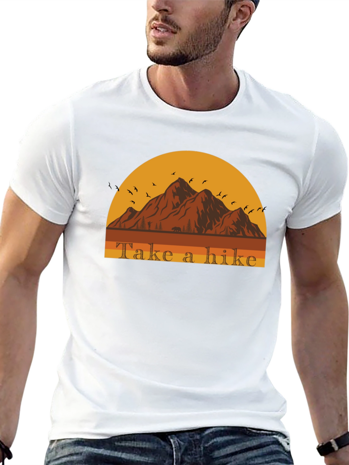 Take a Hike Mountain T-Shirt - Adventure Ready