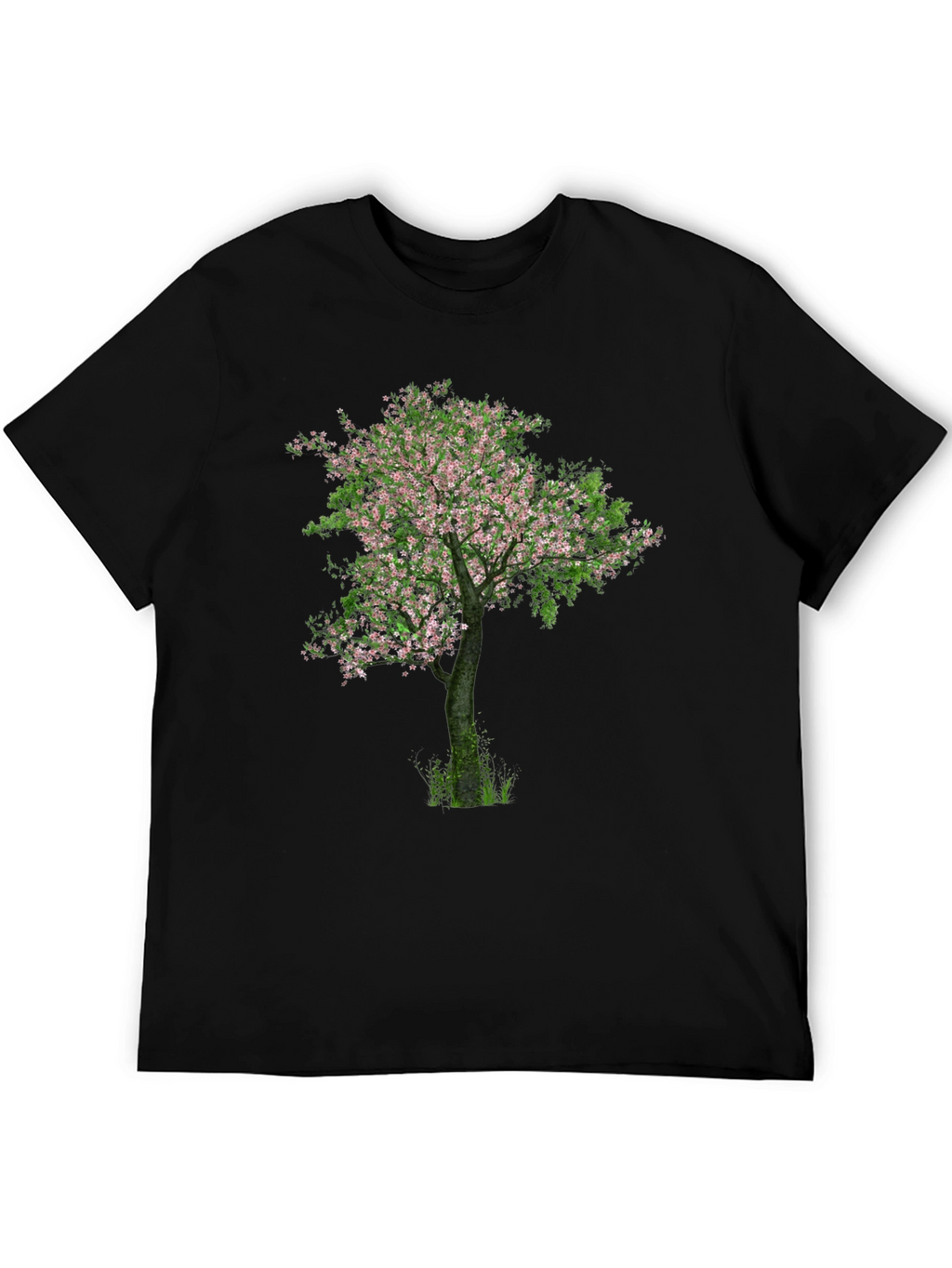 Blossom Tree Black T-Shirt