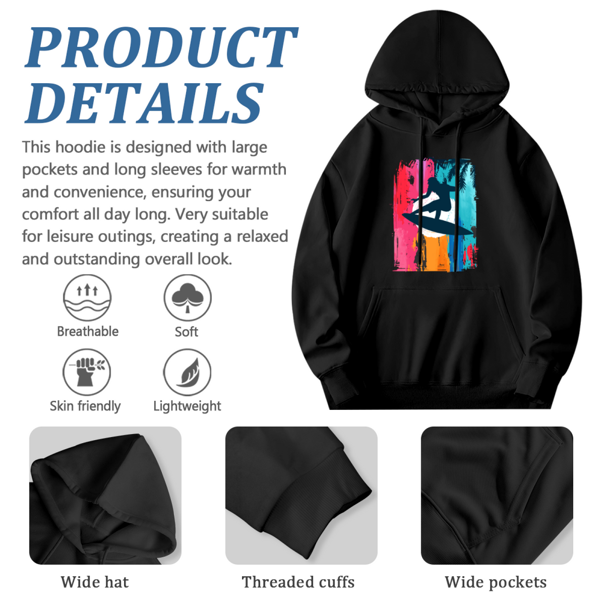 Urban Graphic Hoodie - Fresh Design