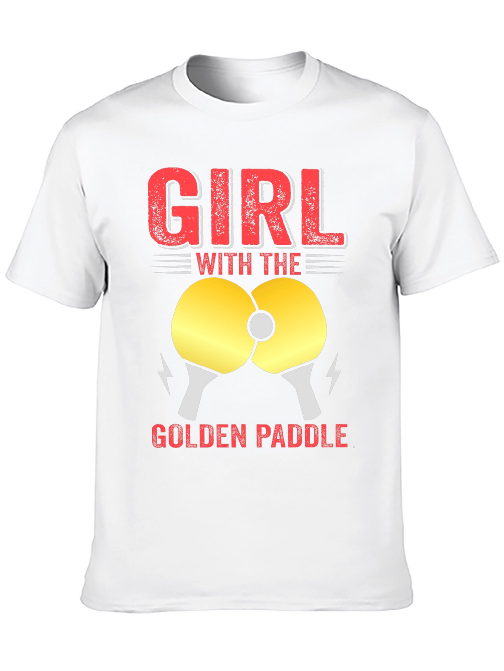 Girl with the Golden Paddle T-Shirt