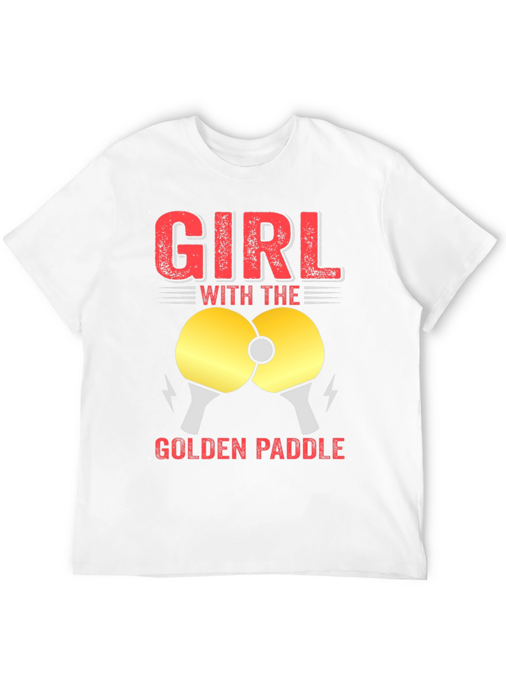 Girl with the Golden Paddle T-Shirt