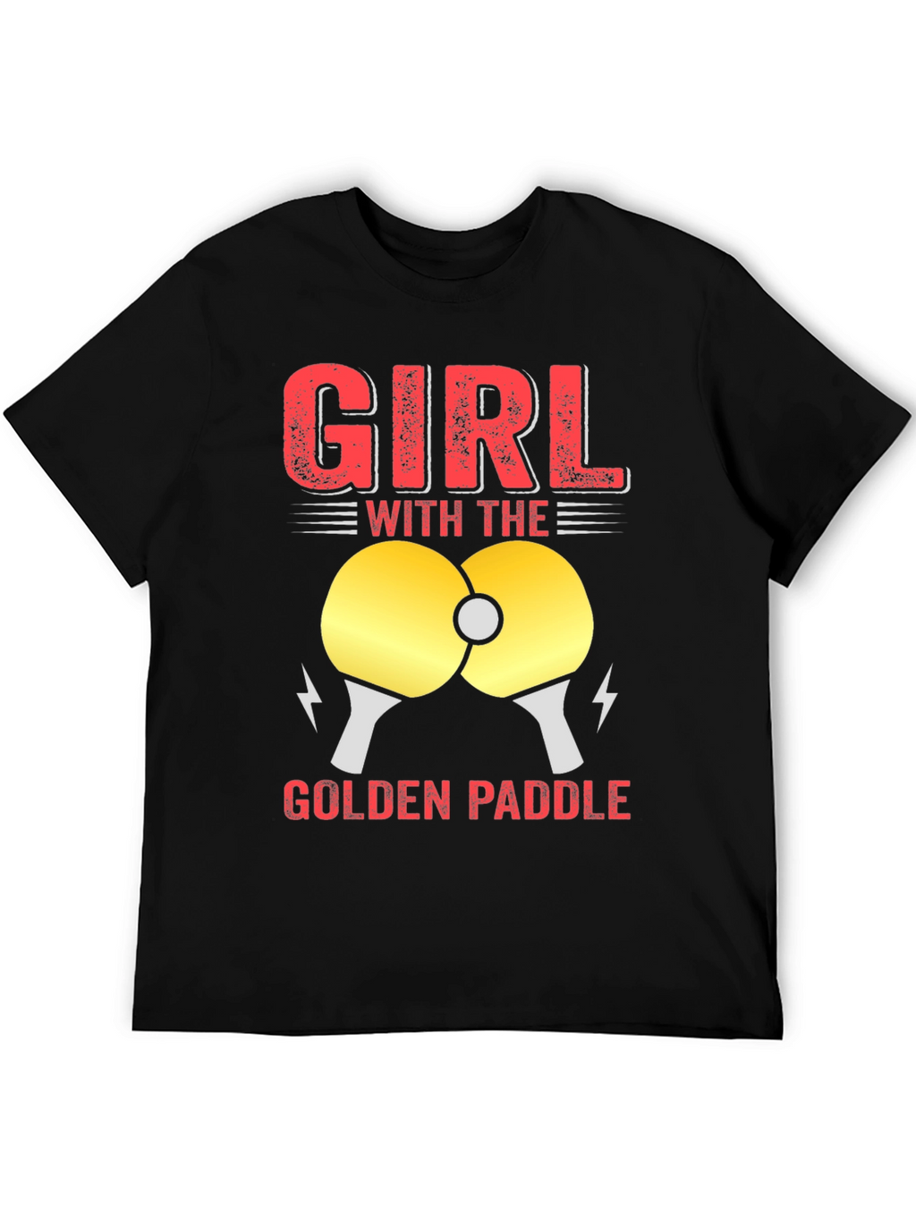 Girl with the Golden Paddle T-Shirt
