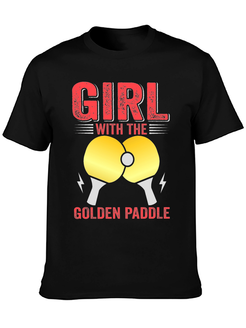 Girl with the Golden Paddle T-Shirt
