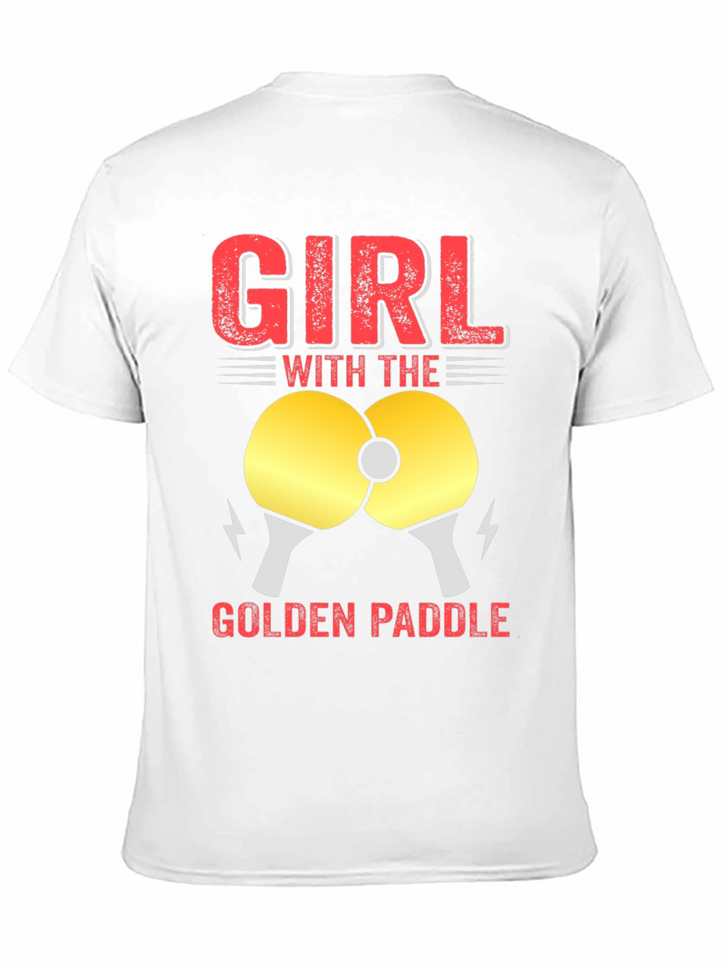 Girl with the Golden Paddle T-Shirt