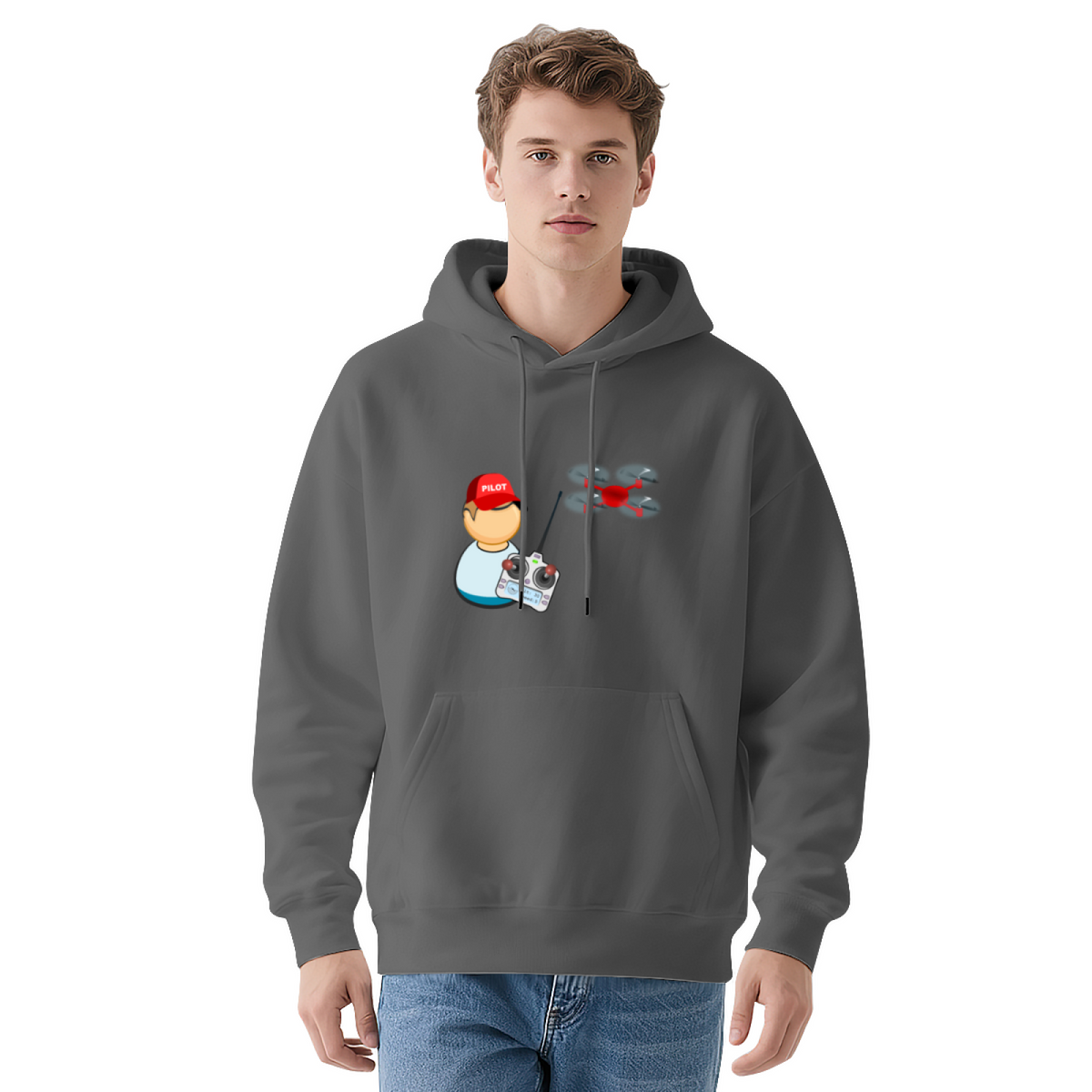 Drone Pilot Graphic Hoodie