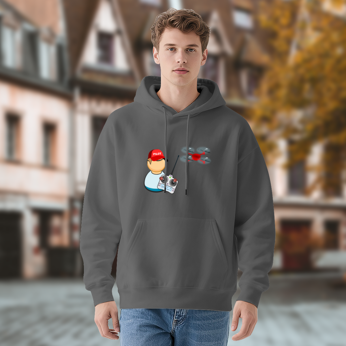 Drone Pilot Graphic Hoodie