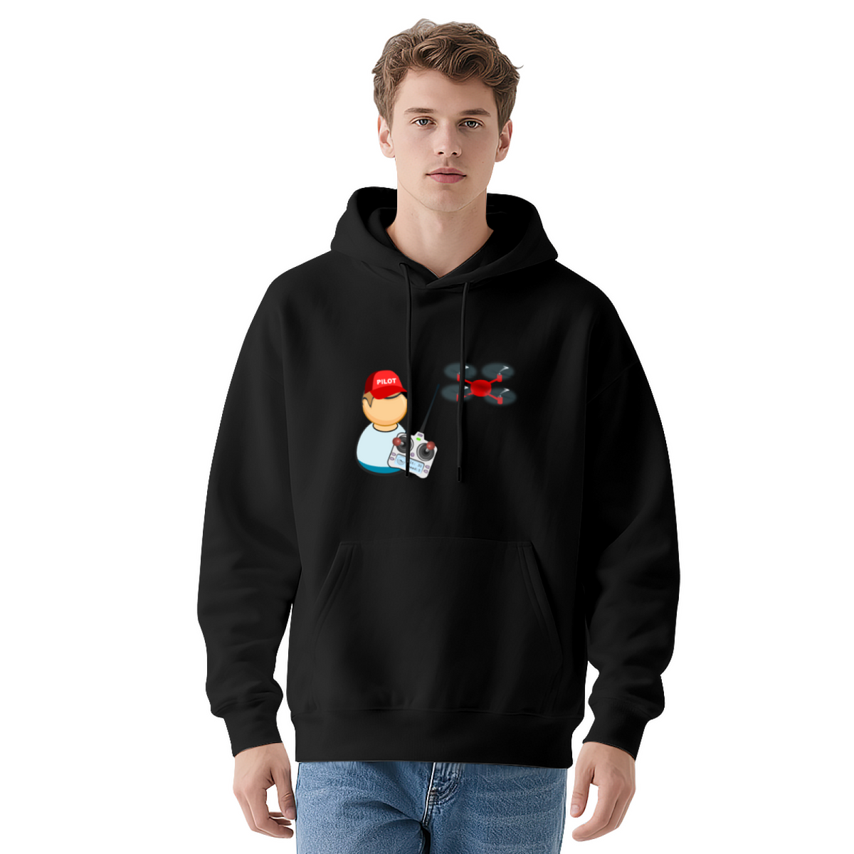 Drone Pilot Graphic Hoodie