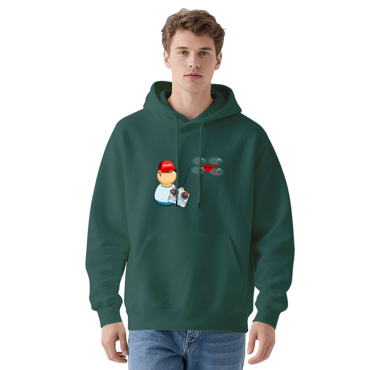 Drone Pilot Graphic Hoodie