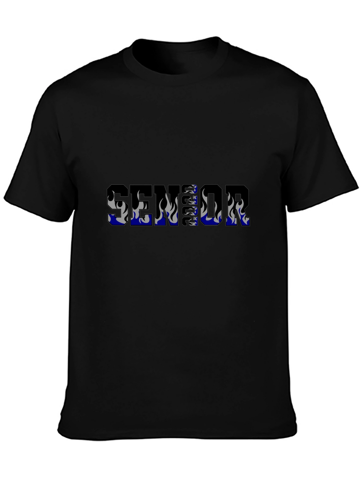 Senior Flame Graphic T-Shirt