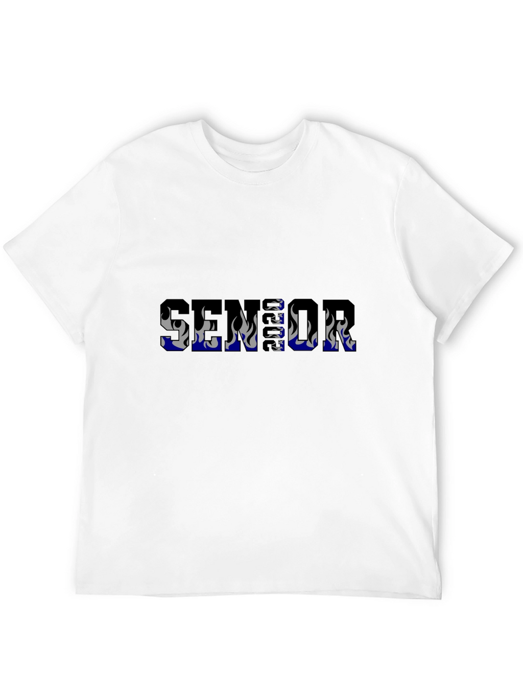 Senior Flame Graphic T-Shirt
