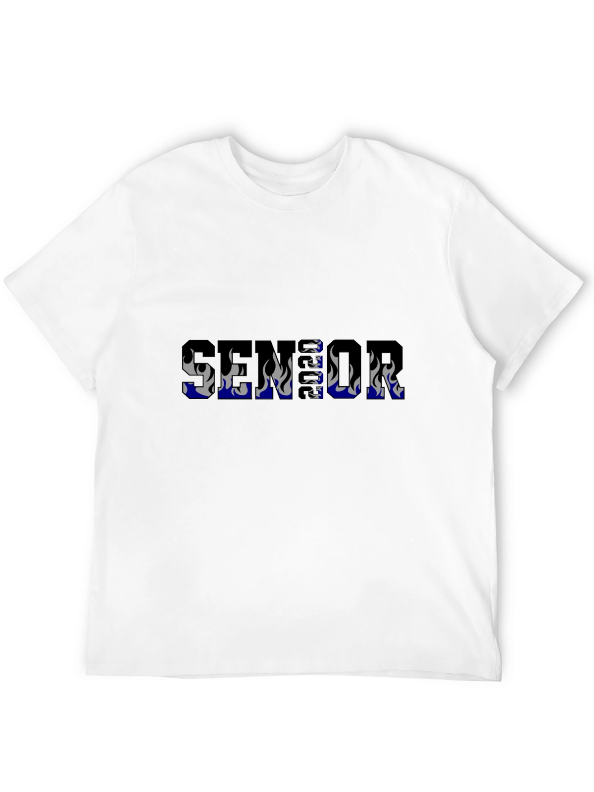 Senior Flame Graphic T-Shirt