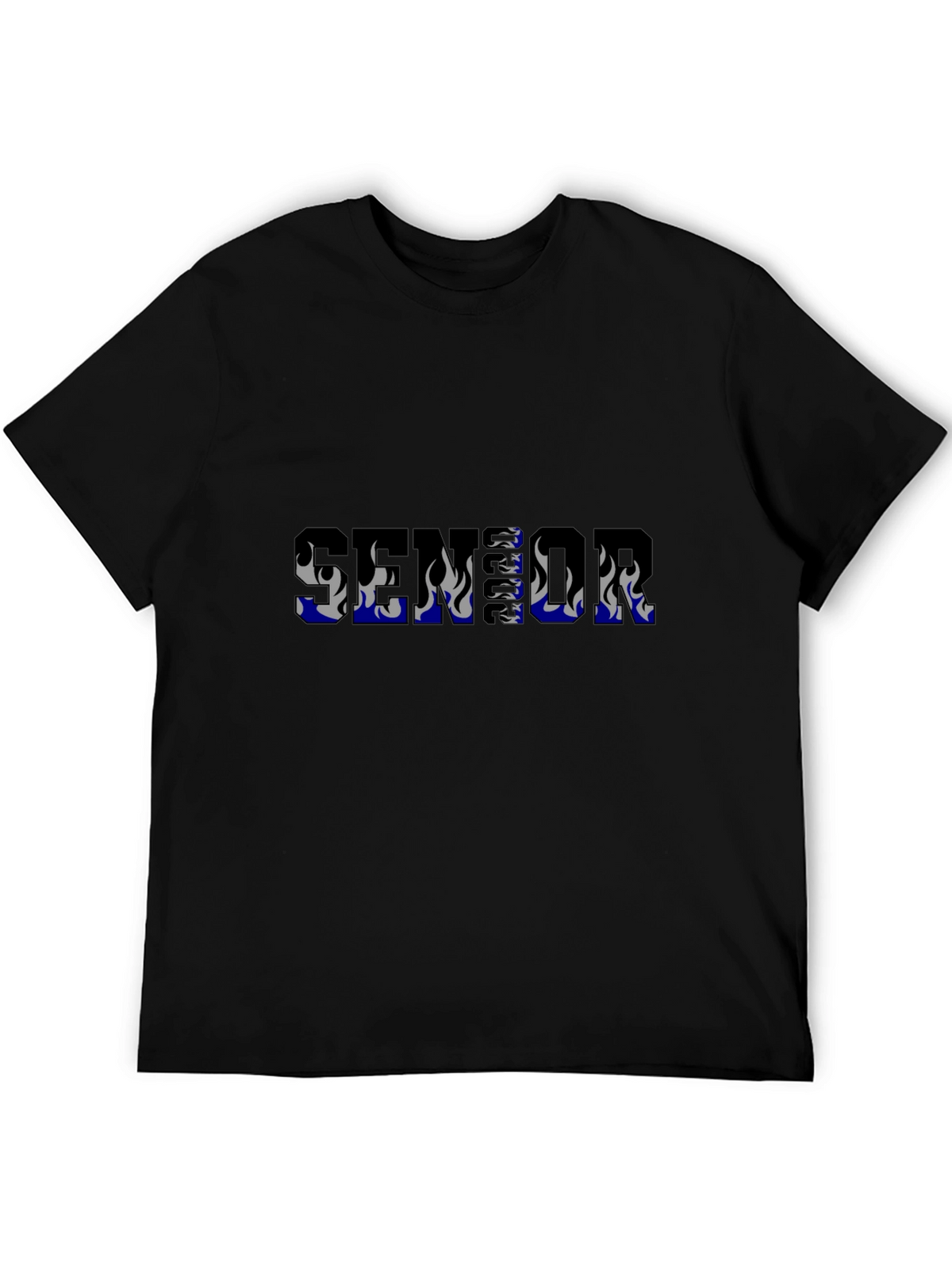 Senior Flame Graphic T-Shirt