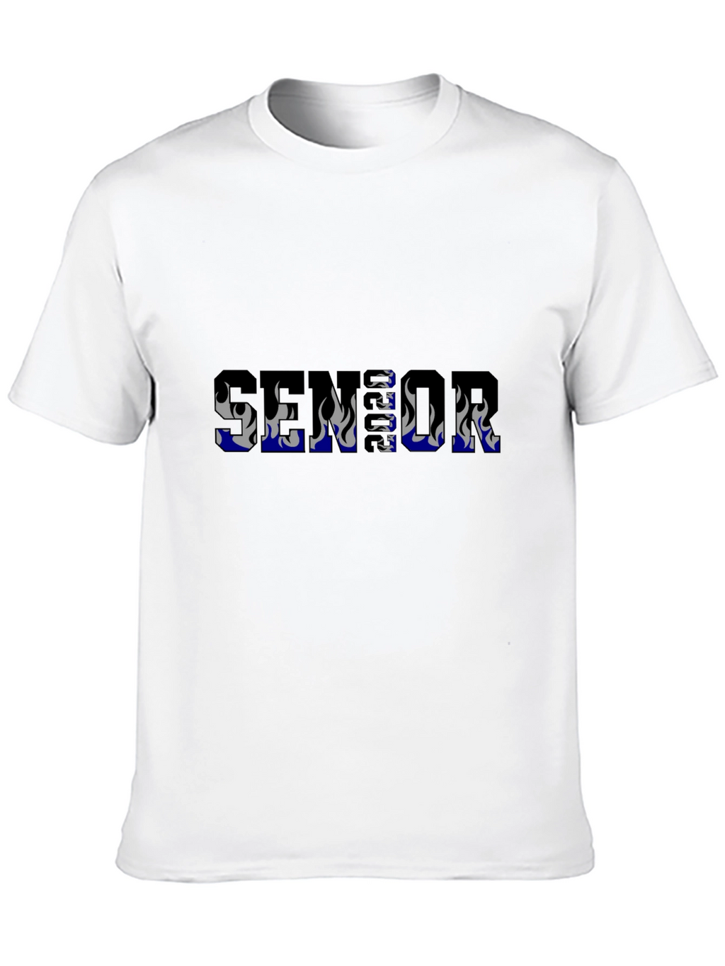 Senior Flame Graphic T-Shirt