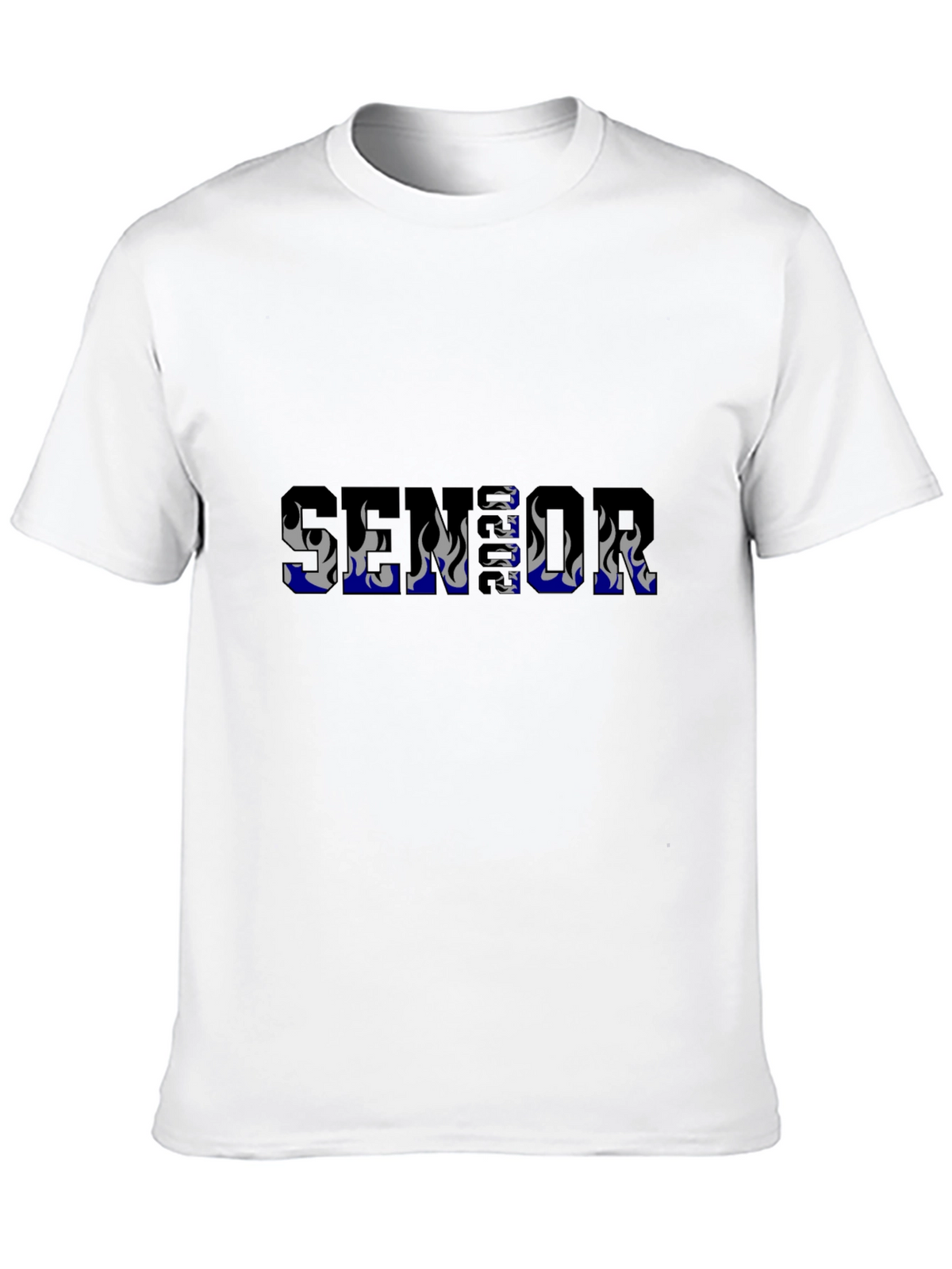 Senior Flame Graphic T-Shirt