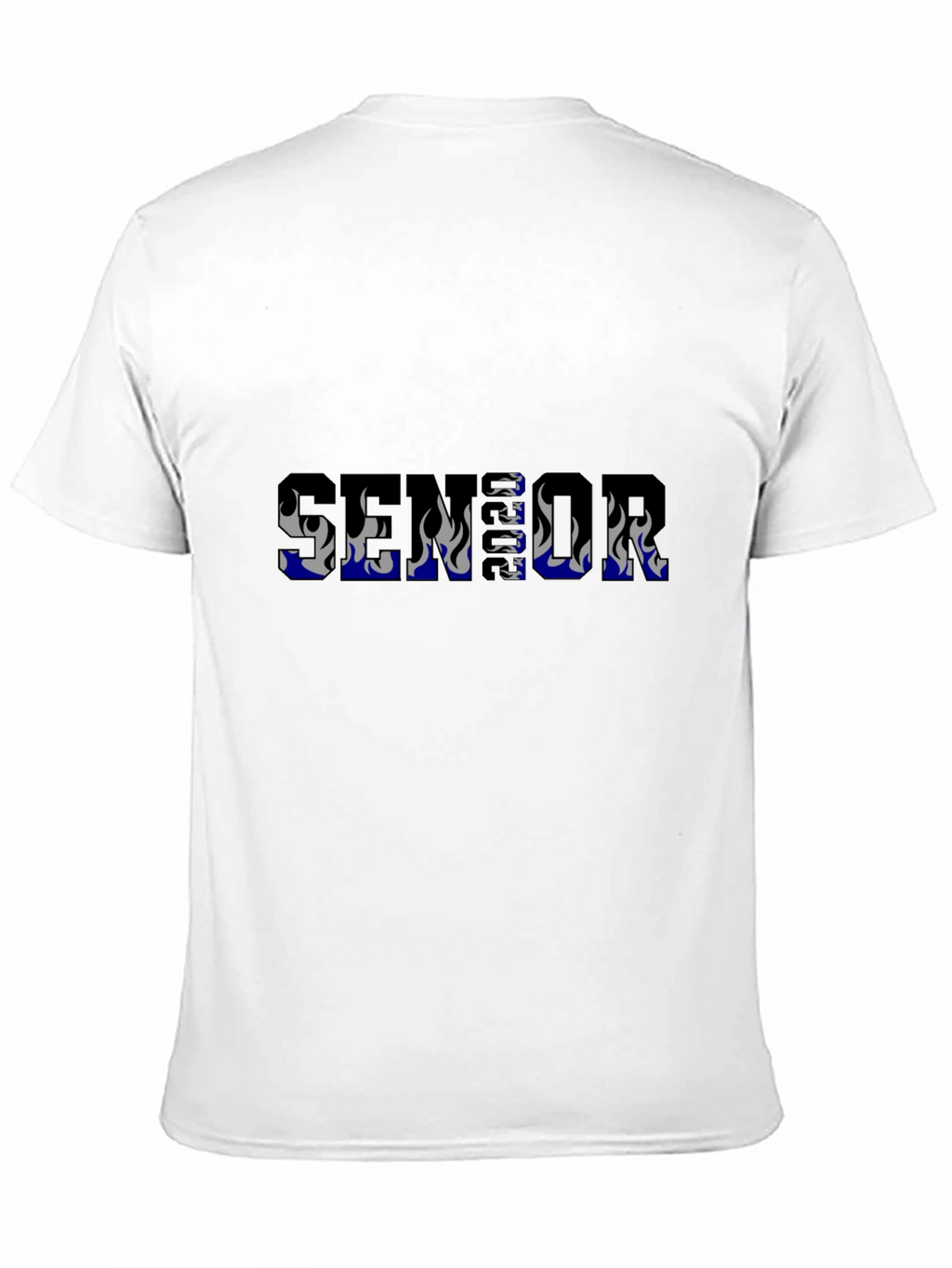 Senior Flame Graphic T-Shirt