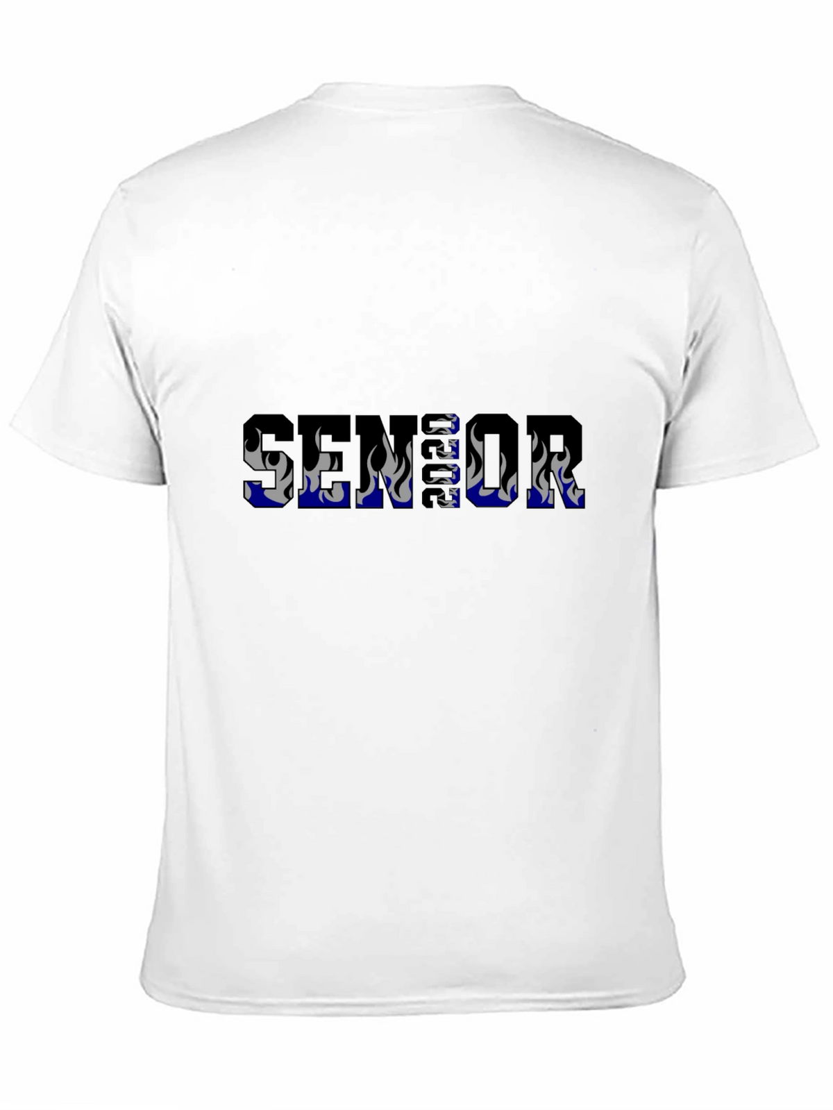 Senior Flame Graphic T-Shirt
