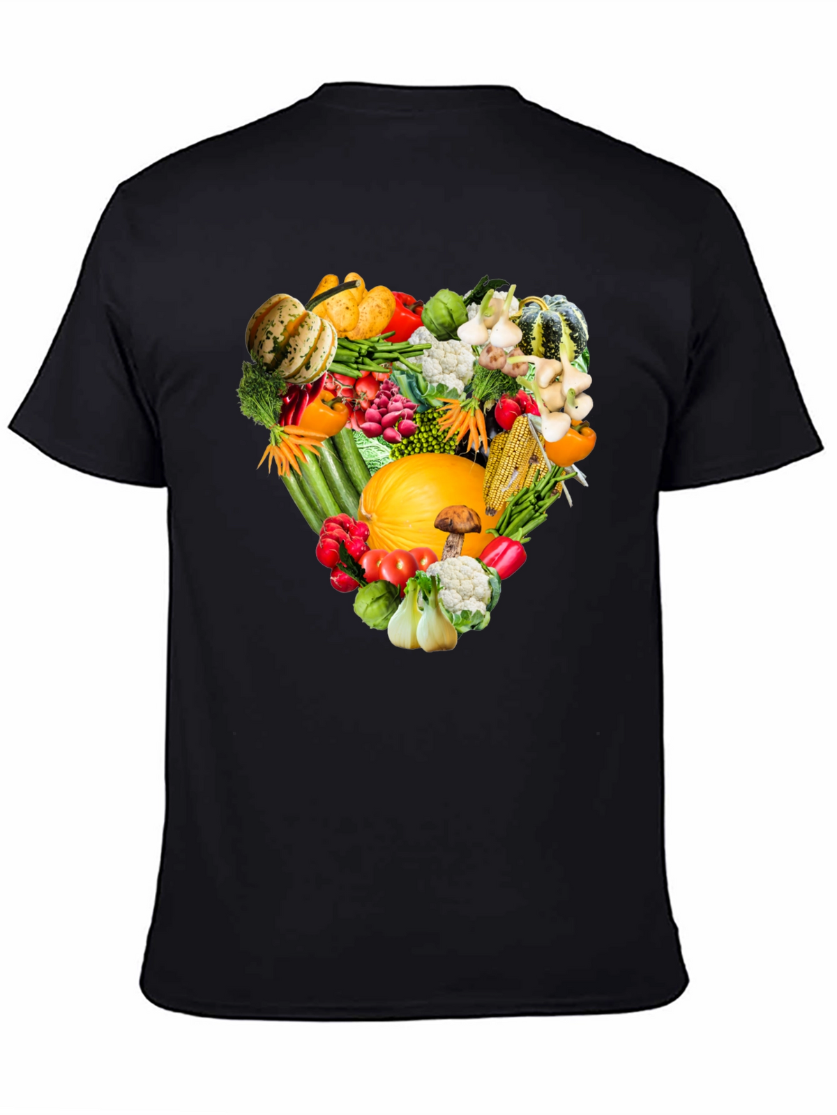 Vegetable Heart T-Shirt - Healthy Food Tee