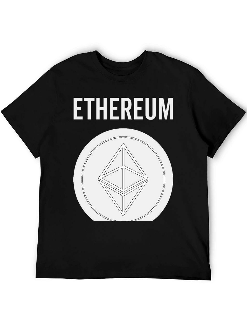 Ethereum Crypto Black T-Shirt