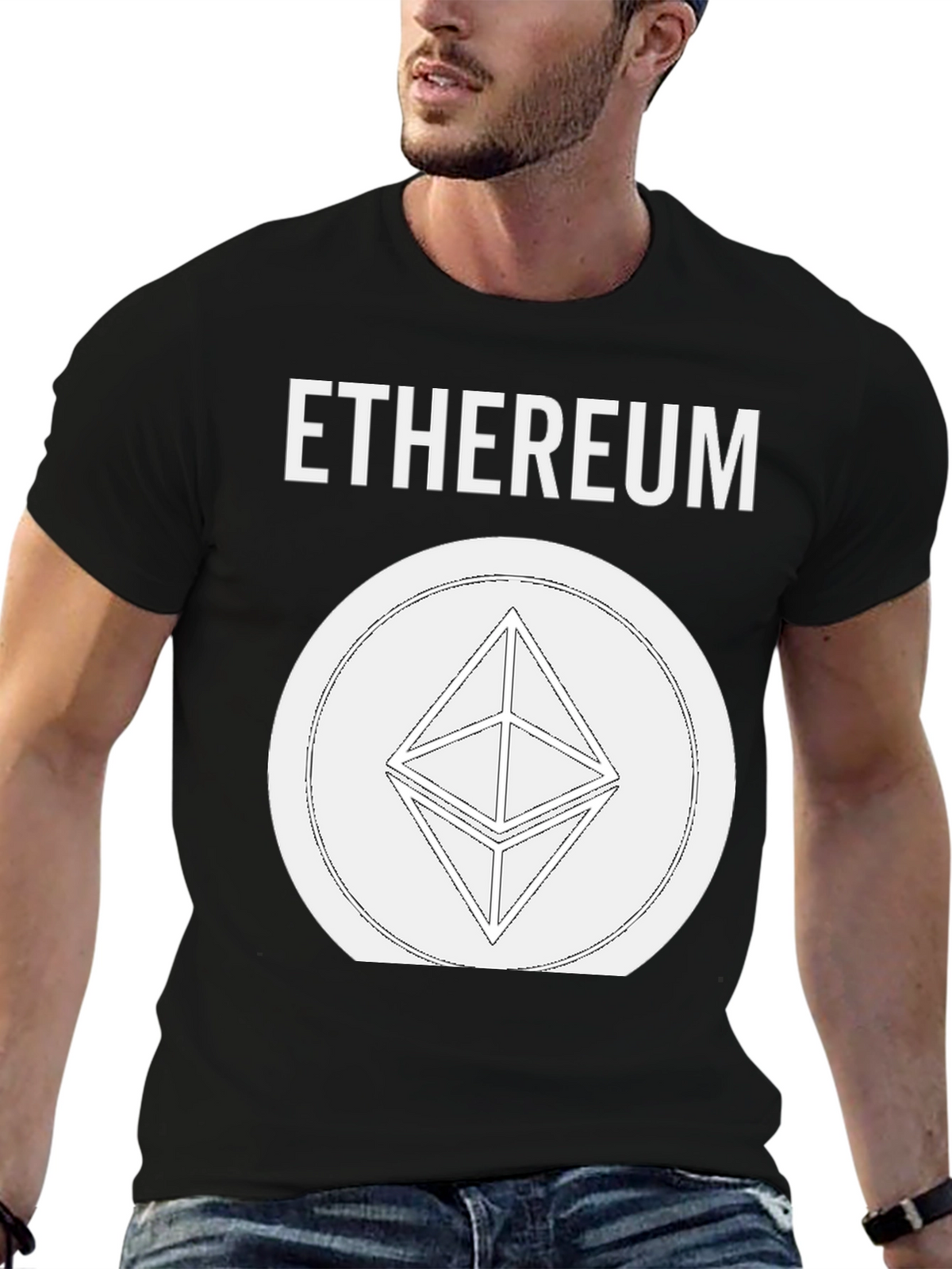 Ethereum Crypto Black T-Shirt