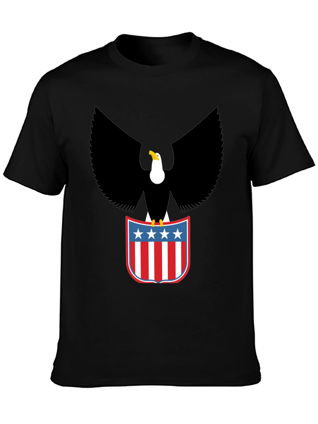 American Eagle Graphic T-Shirt - Patriotic USA Pride