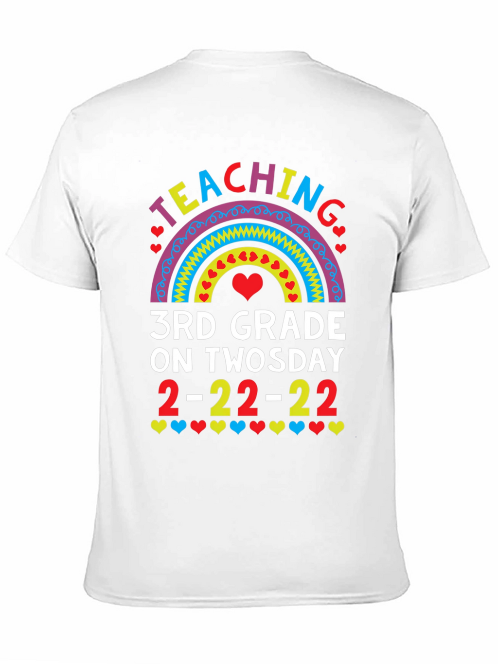 Teaching 3rd Grade On Twosday T-Shirt