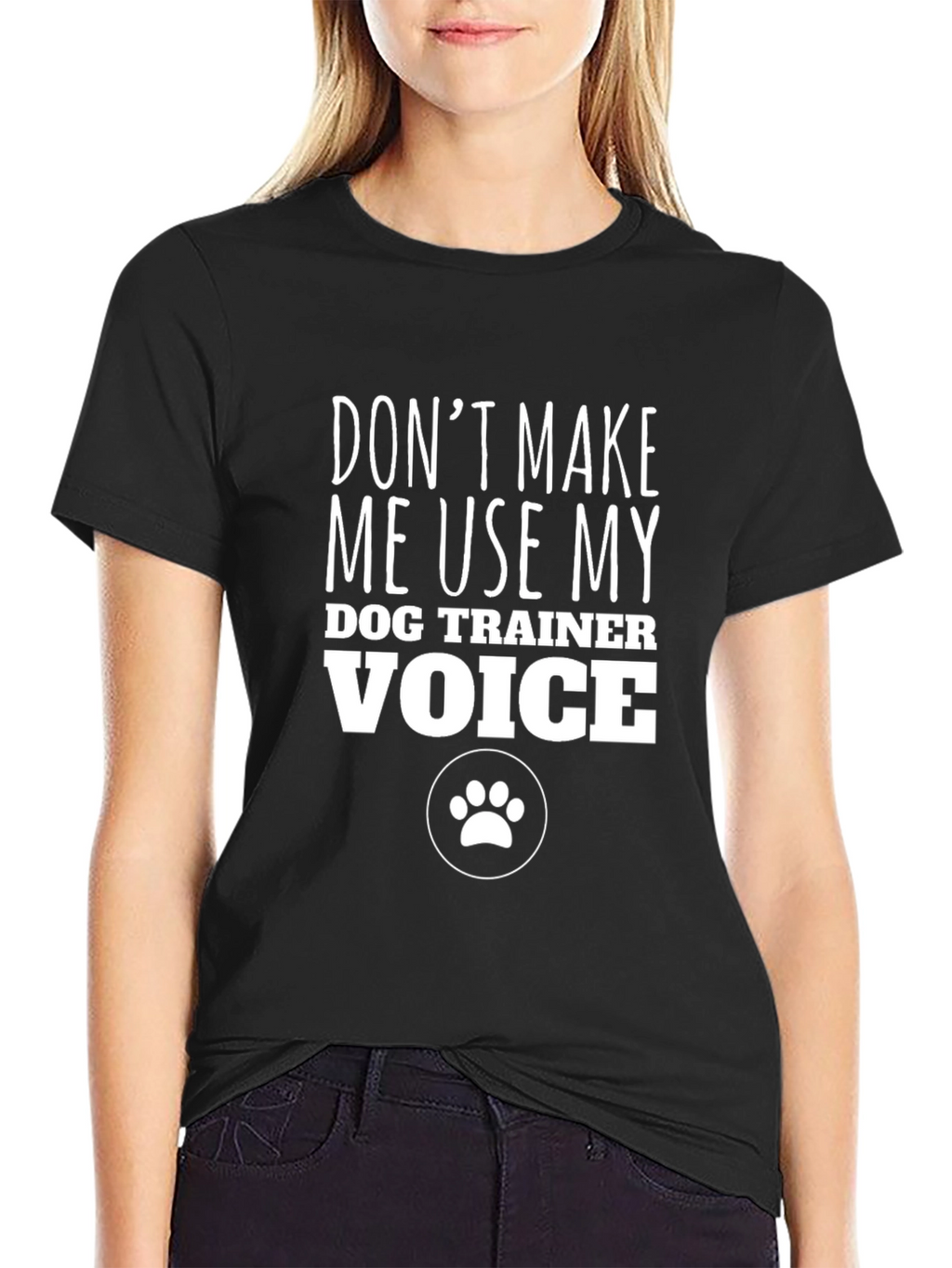 Dog Trainer Voice T-Shirt - Funny Pet Owner Tee