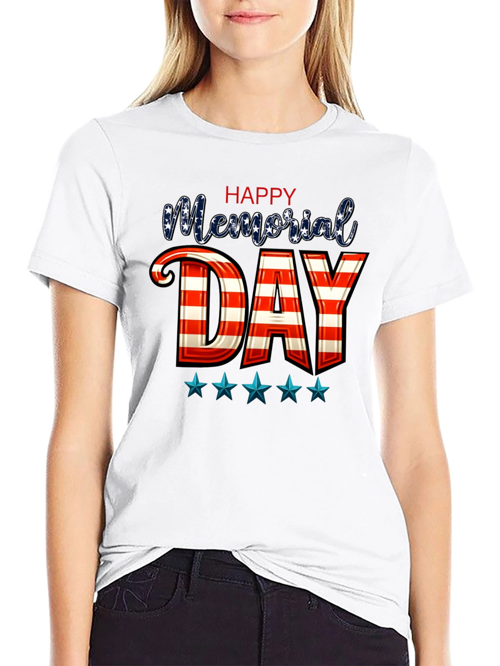 Happy Memorial Day Graphic T-Shirt