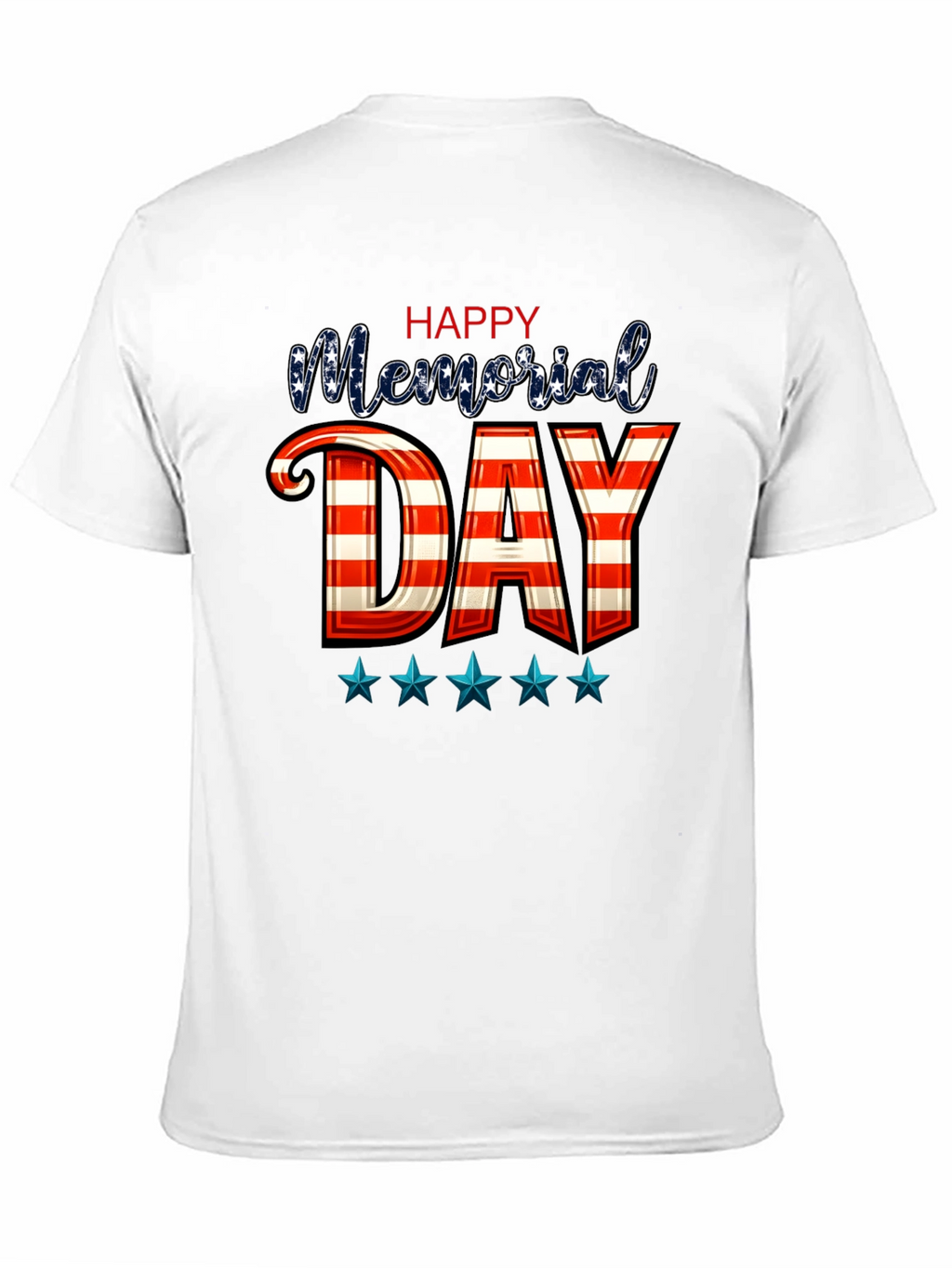 Happy Memorial Day Graphic T-Shirt