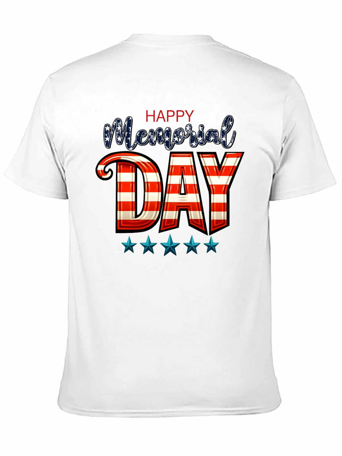 Happy Memorial Day Graphic T-Shirt