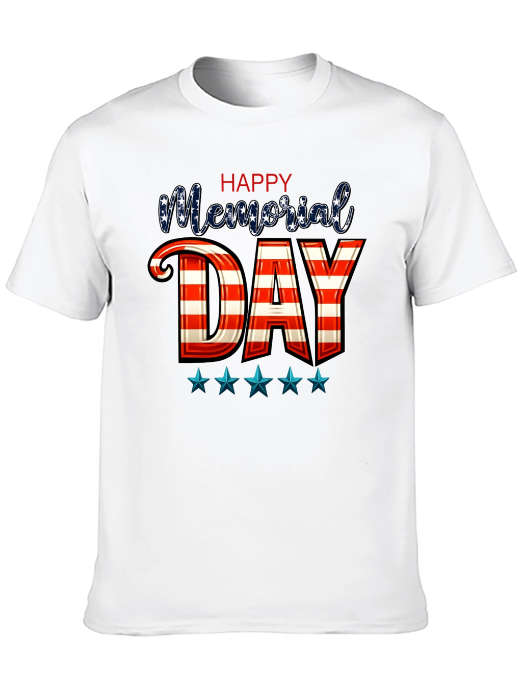 Happy Memorial Day Graphic T-Shirt