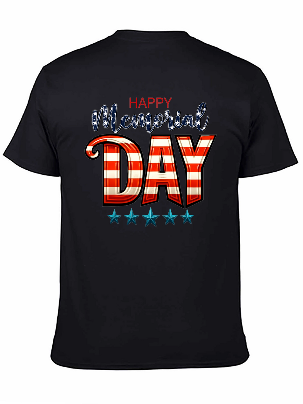Happy Memorial Day Graphic T-Shirt