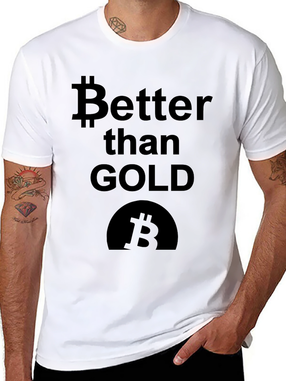 Bitcoin Better Than Gold T-Shirt - Crypto Tee